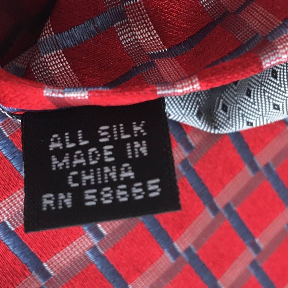 INSIGNIA SILK TIE - Picture 5 of 12